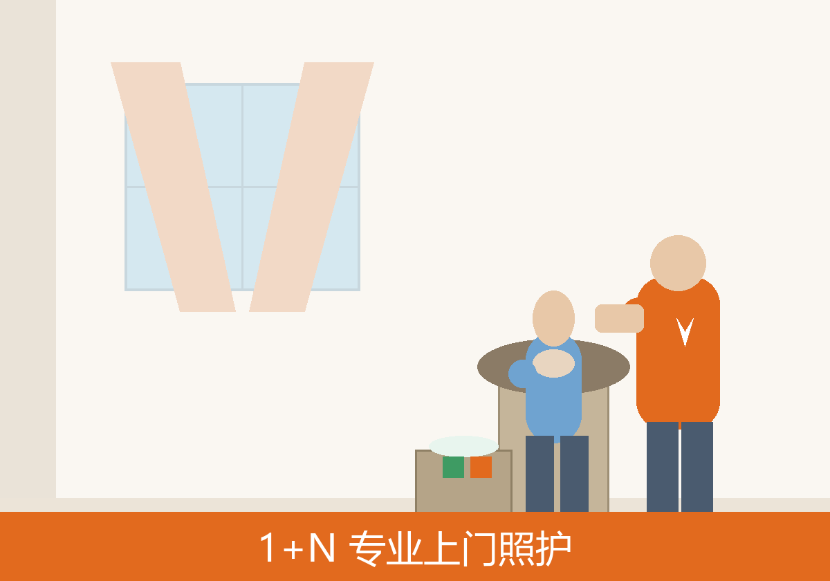 1+N 专业上门照护