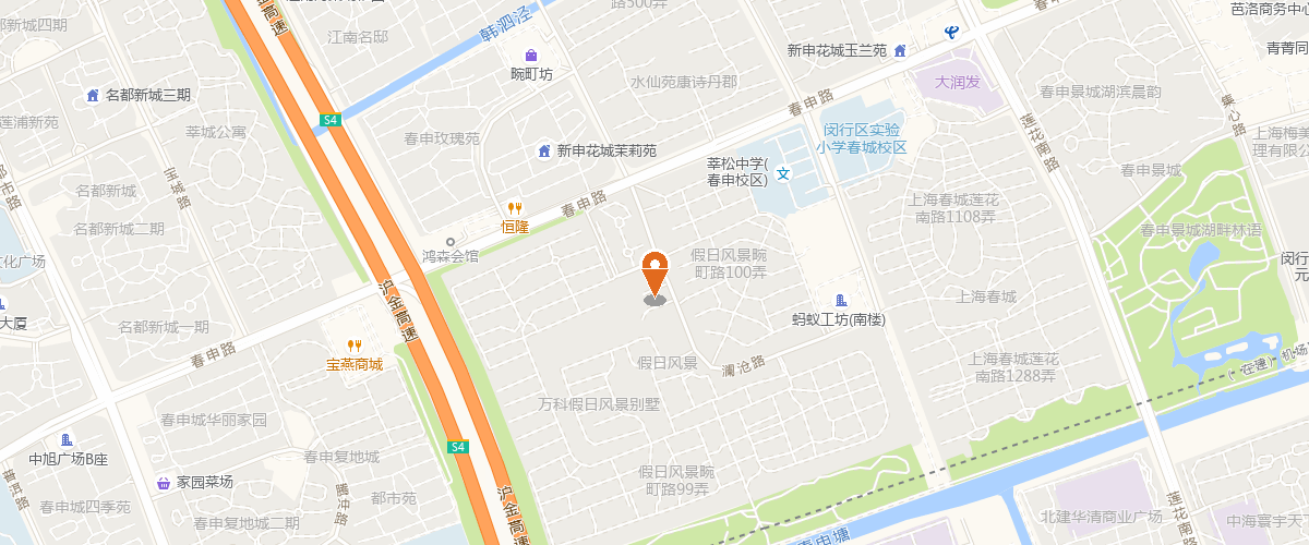 海尔康养（春申万科店）位置地图