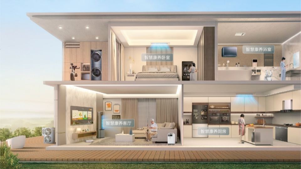 海尔智慧康养全屋效果图
